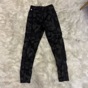 Zella Camouflage Leggings-Size 8/10